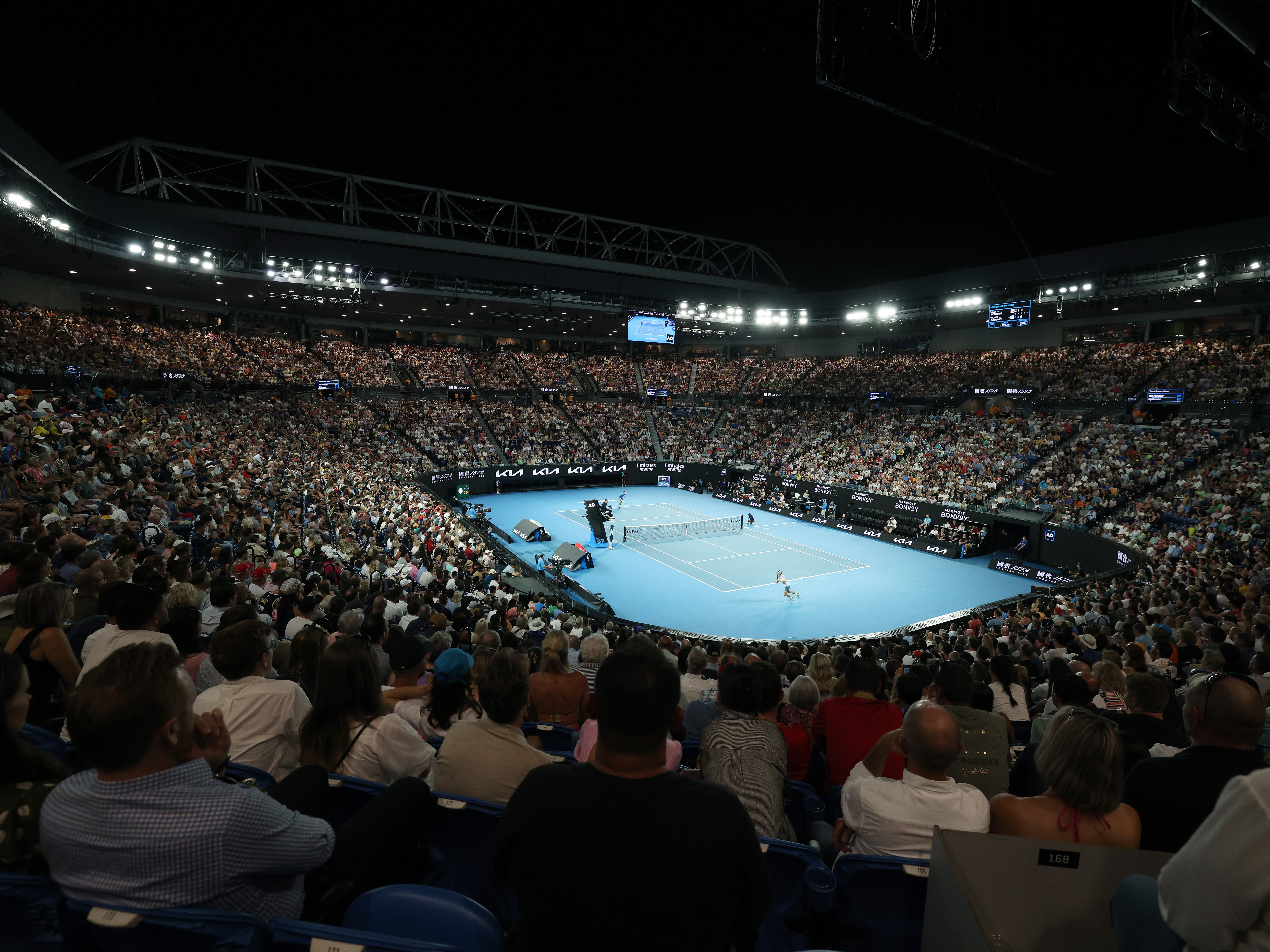 Tennis Australia chiefs hope to welcome more than one million fans in 2024