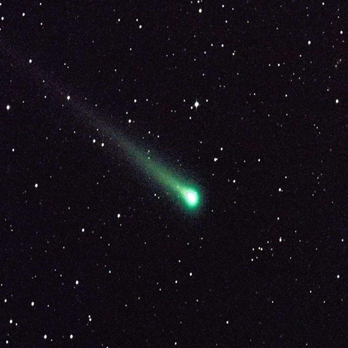 comet in space
