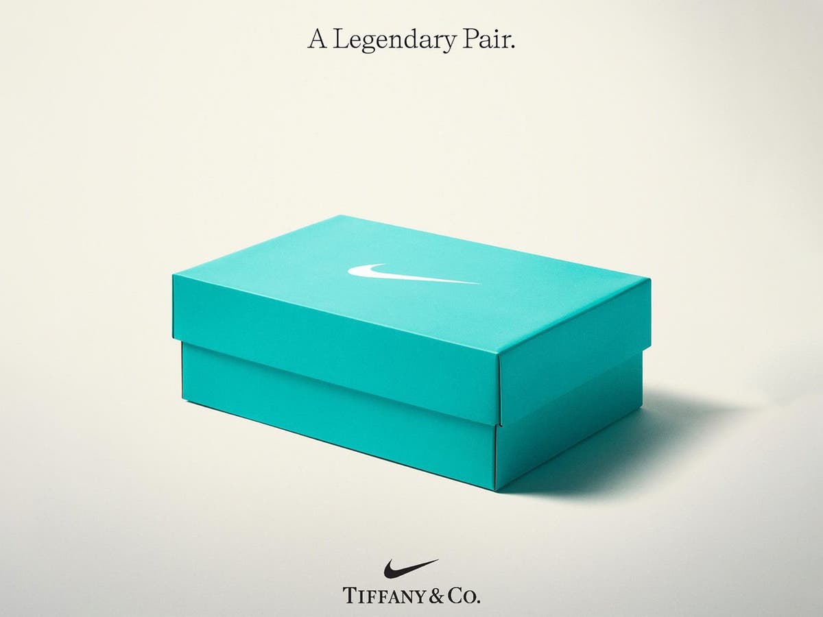 ‘So boring’: Fans mock Nike’s self-proclaimed ‘legendary’ new collaboration with Tiffany & Co