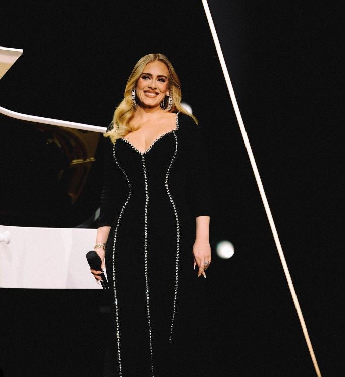 Adele performing her Las Vegas residency