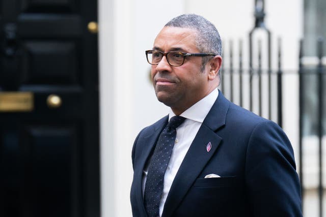 Foreign Secretary James Cleverly said it would be ‘probably a fair assessment’ to suggest that the UK’s exit from the EU has been ‘tricky’ (James Manning/PA)