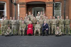 Queen Consort visits Grenadier Guards for first time as battalion colonel