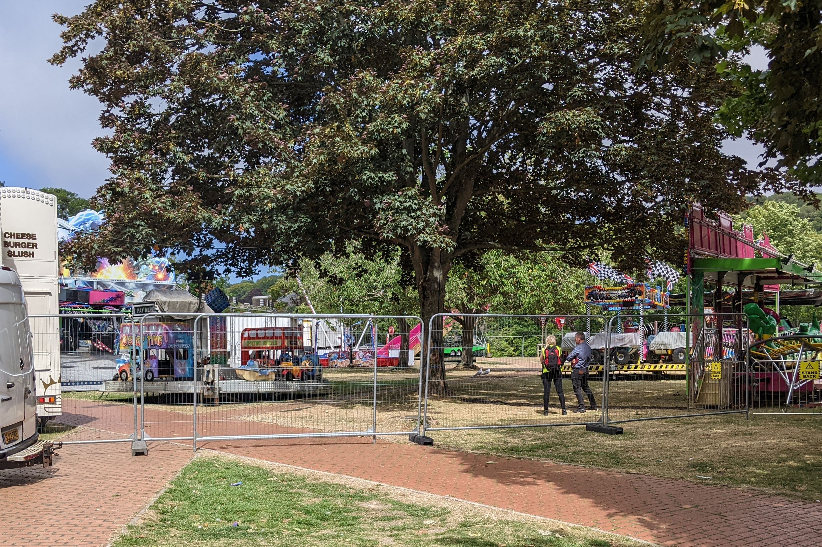 Mackenzie Croxford-Cook died was crushed after he climbed into a fairground ride (Katie Boyden/PA)