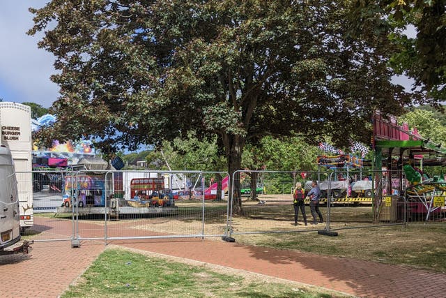 Mackenzie Croxford-Cook died was crushed after he climbed into a fairground ride (Katie Boyden/PA)