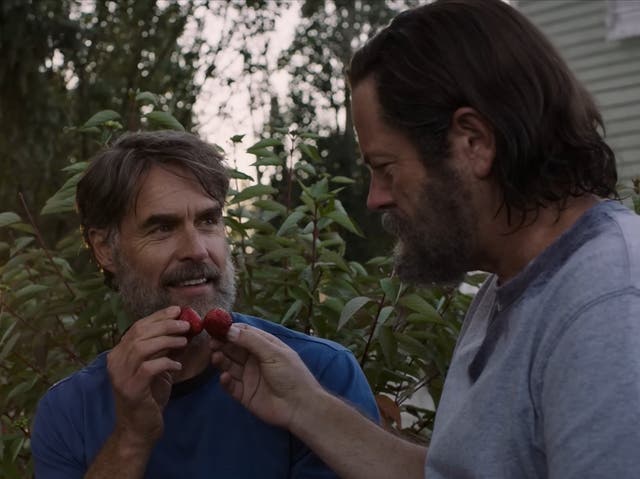<p>Murray Bartlett and Nick Offerman in ‘The Last of Us’</p>