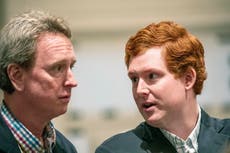 Alex Murdaugh’s younger brother breaks down telling jurors how he ‘cleaned up’ what was left of nephew Paul