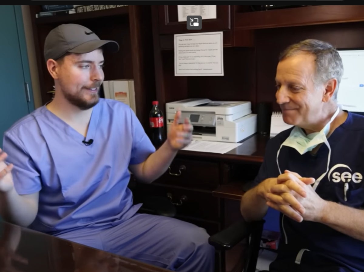 MrBeast pays for North Carolina man's surgery allowing him to see