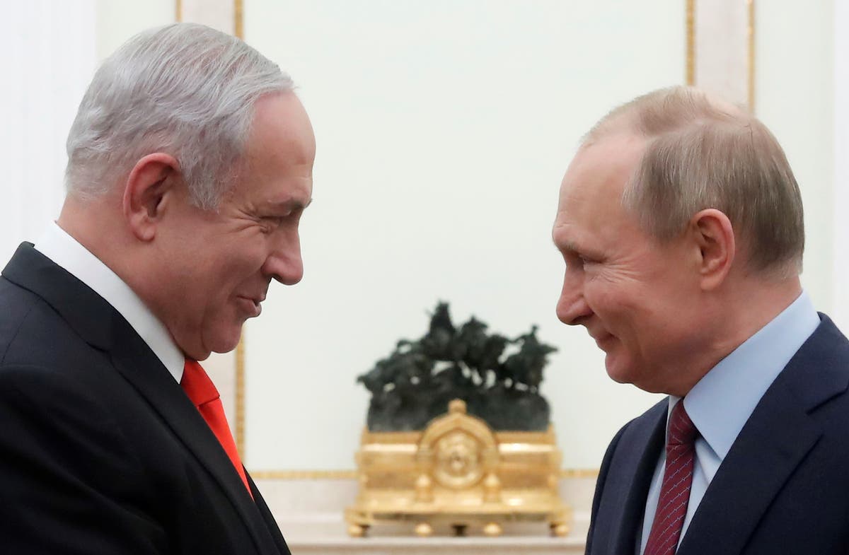 Ukraine news – live: Netanyahu offers to mediate in Putin’s war ‘if asked’