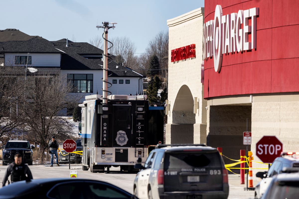 Heavily armed gunman who opened fire in Nebraska Target store shot dead by police