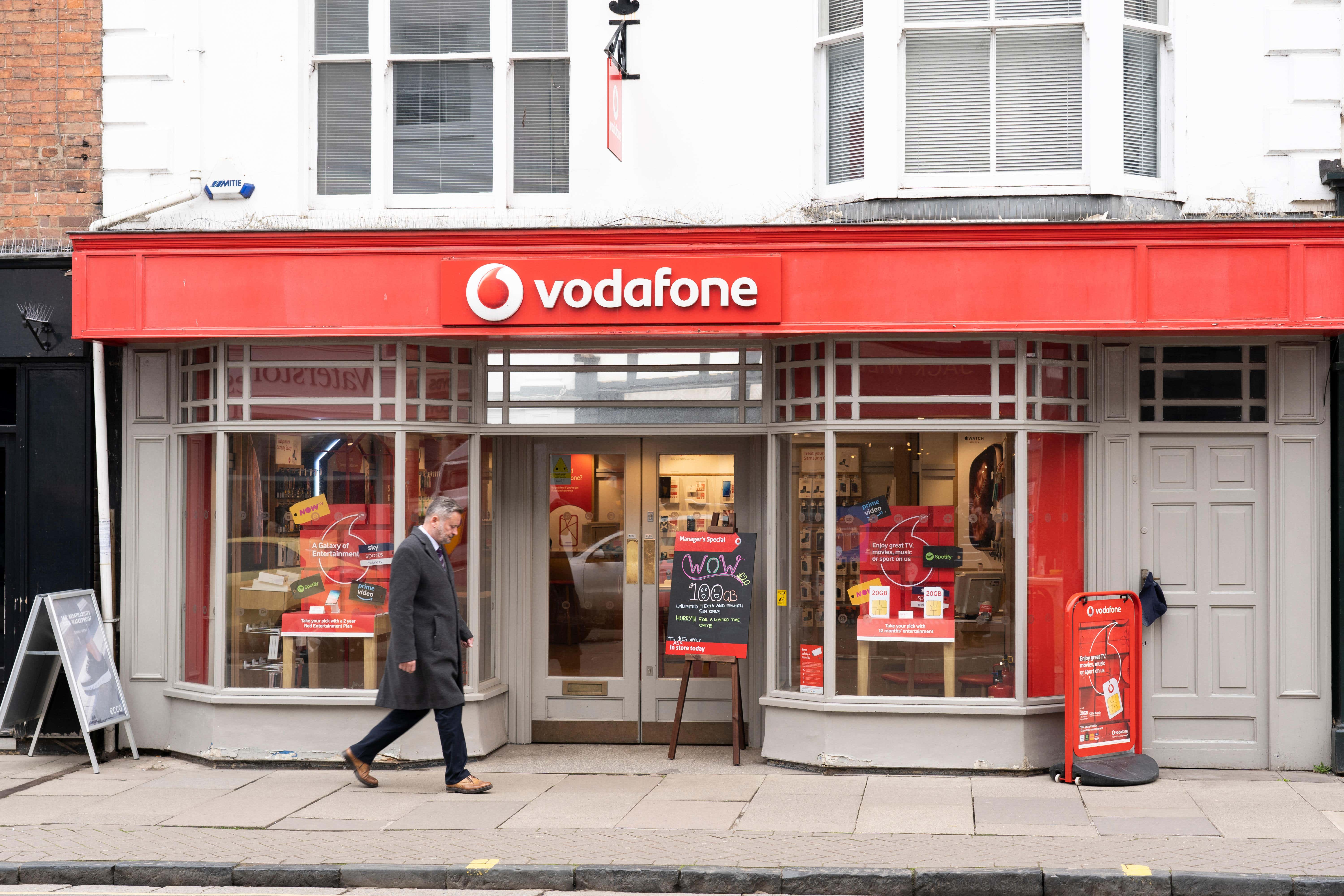 Vodafone’s interim boss said a slowdown in revenue growth “shows we can do better” as the group revealed it is rolling out more price hikes and ploughing ahead with a cost-cutting driv (Stephen Frost/Alamy/PA)