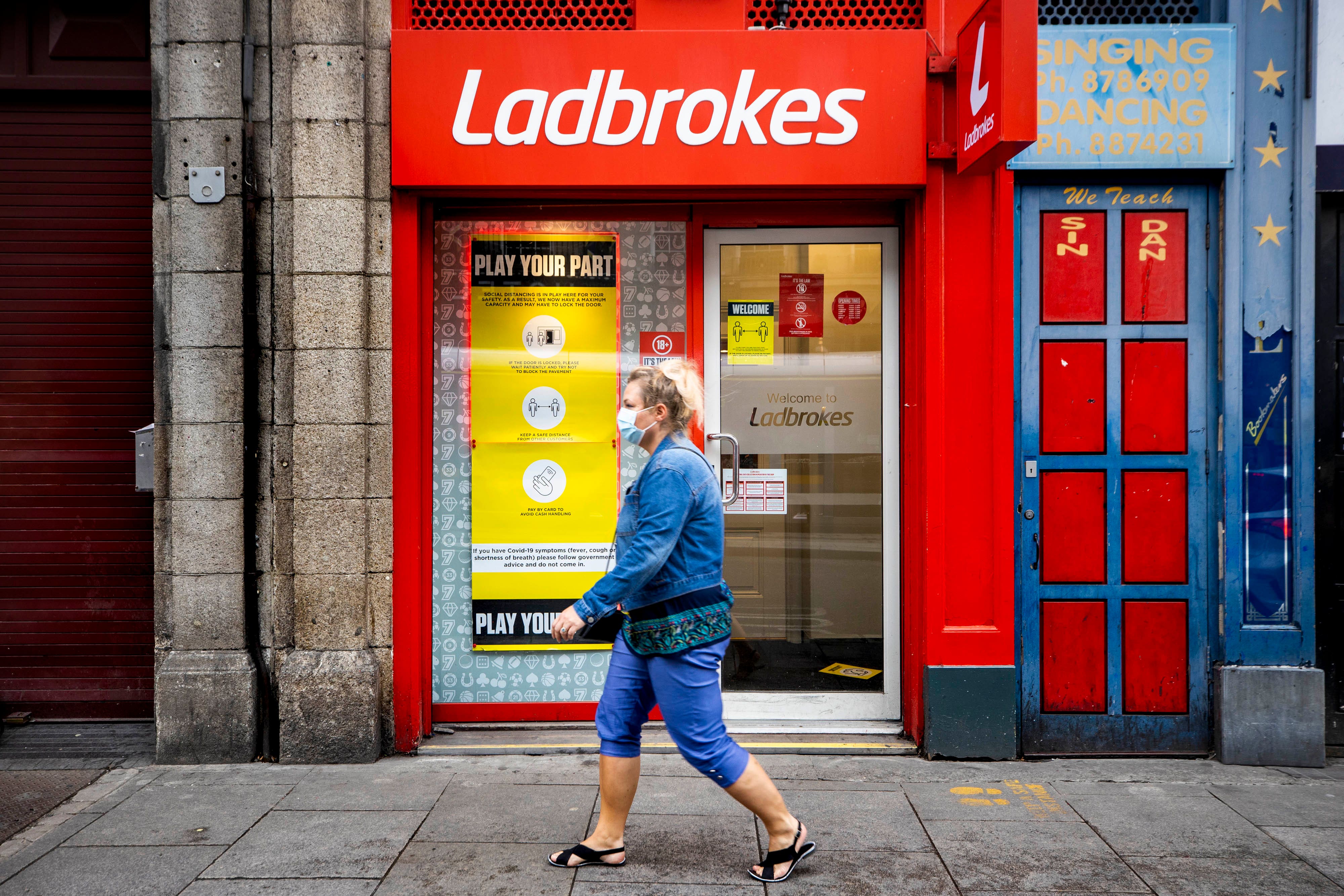 Ladbrokes parent firm Entain has raised its profit guidance after a boost from the World Cup (Liam McBurney/PA)