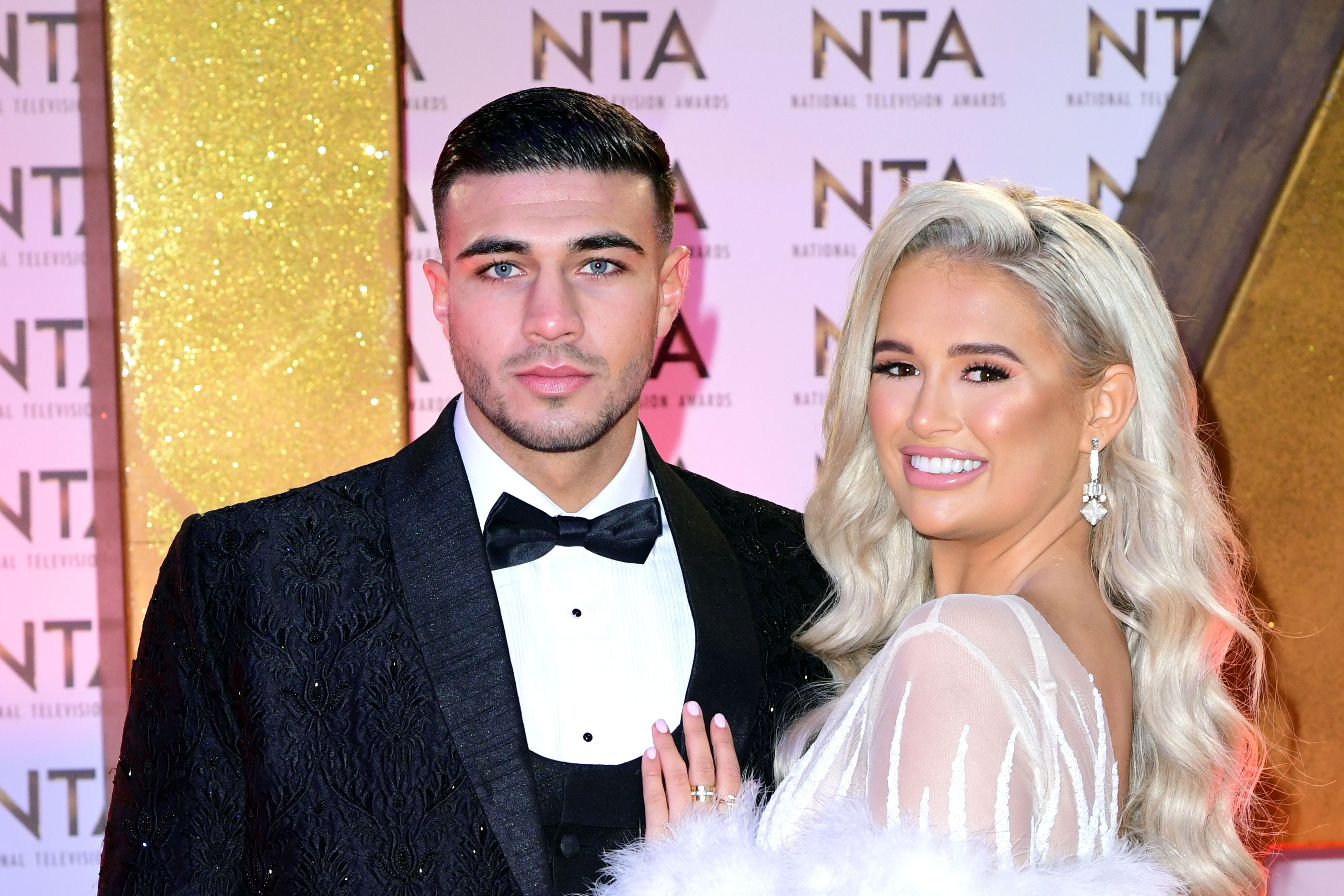 Tommy Fury and Molly-Mae Hague have named their baby Bambi (Ian West/PA)