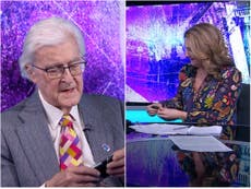 Victoria Derbyshire scolds Tory peer Ken Baker after phone keeps ringing on Newsnight