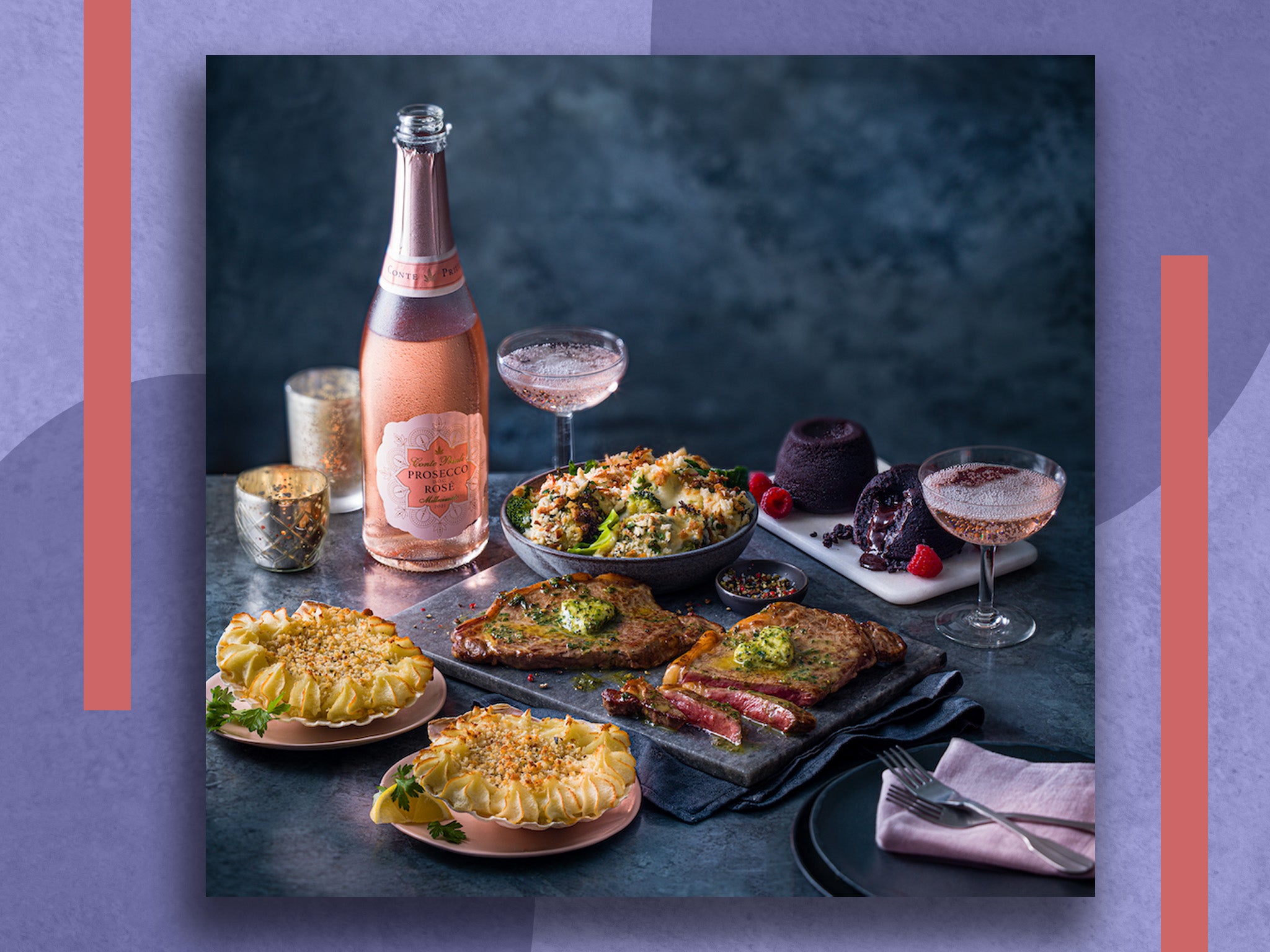 M&S’s £20 Valentine’s meal deal includes a mini cheese selection and alcohol-free rosé