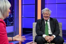 Boris Johnson says people accusing him of Partygate cover-up ‘out of their minds’