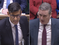 Strikes UK – live: Rishi Sunak faces PMQs as half a million workers walk out