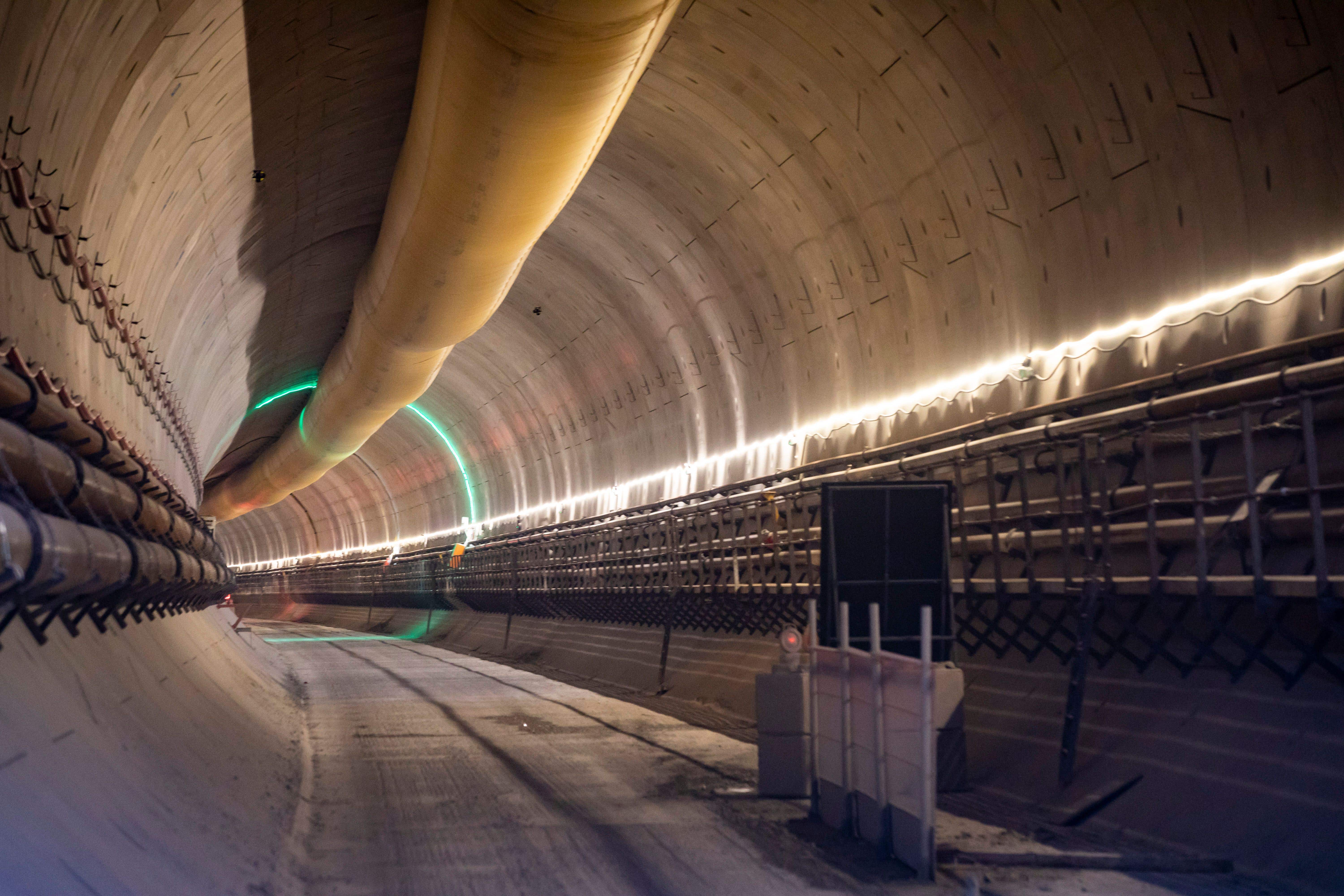 Giant machines digging HS2’s longest tunnel have passed the half-way point, according to the firm building the high-speed railway (HS2 Ltd/PA)