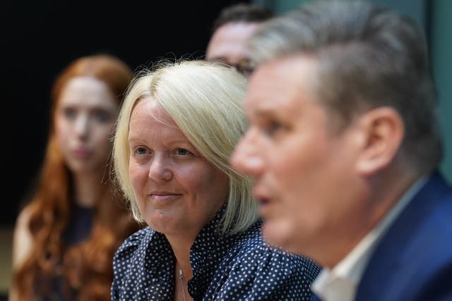 Ms Rose (centre) has offered to send her head of retail banking (Stefan Rousseau/PA)