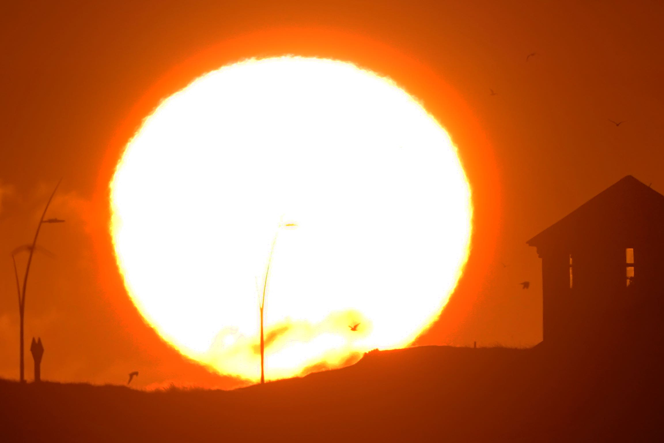 The UK experienced its third sunniest January on record last month (Owen Humphreys/PA)