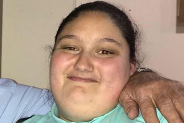 Kaylea Titford, 16, who died in October 2020 after becoming morbidly obese (CPS/PA)