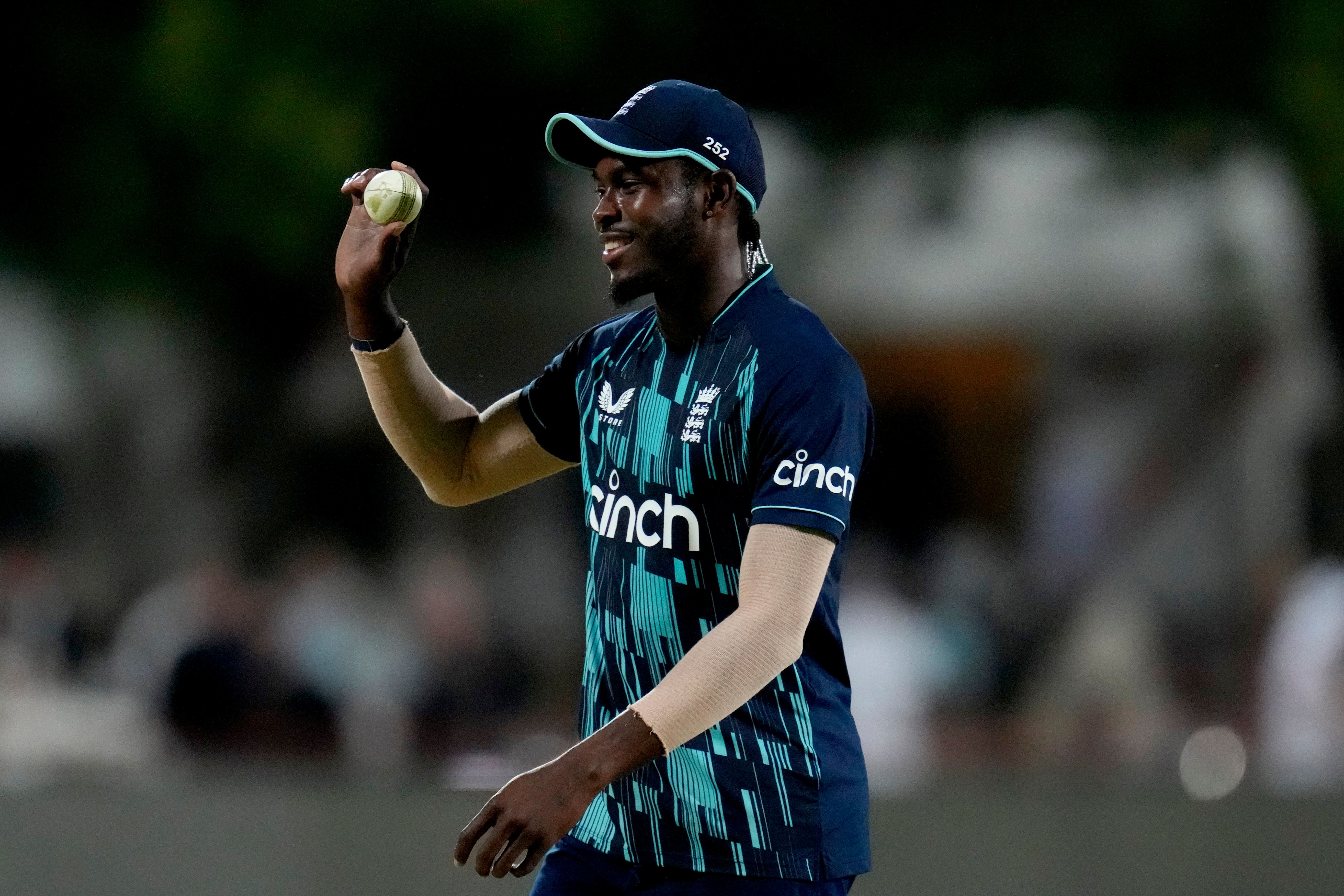 Jofra Archer took seven wickets (Themba Hadebe/AP)