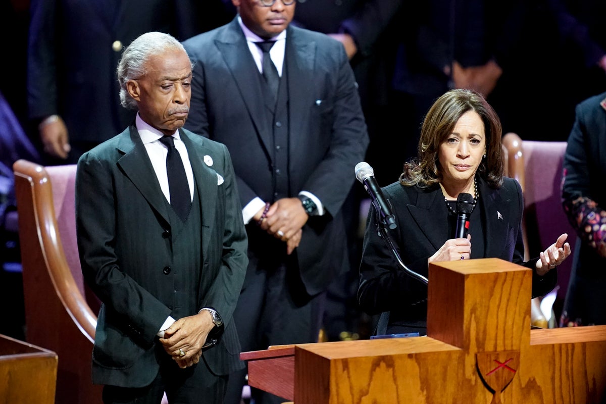 Kamala Harris speaks at Tyre Nichols funeral in Memphis calling on Congress to pass police reform legislation