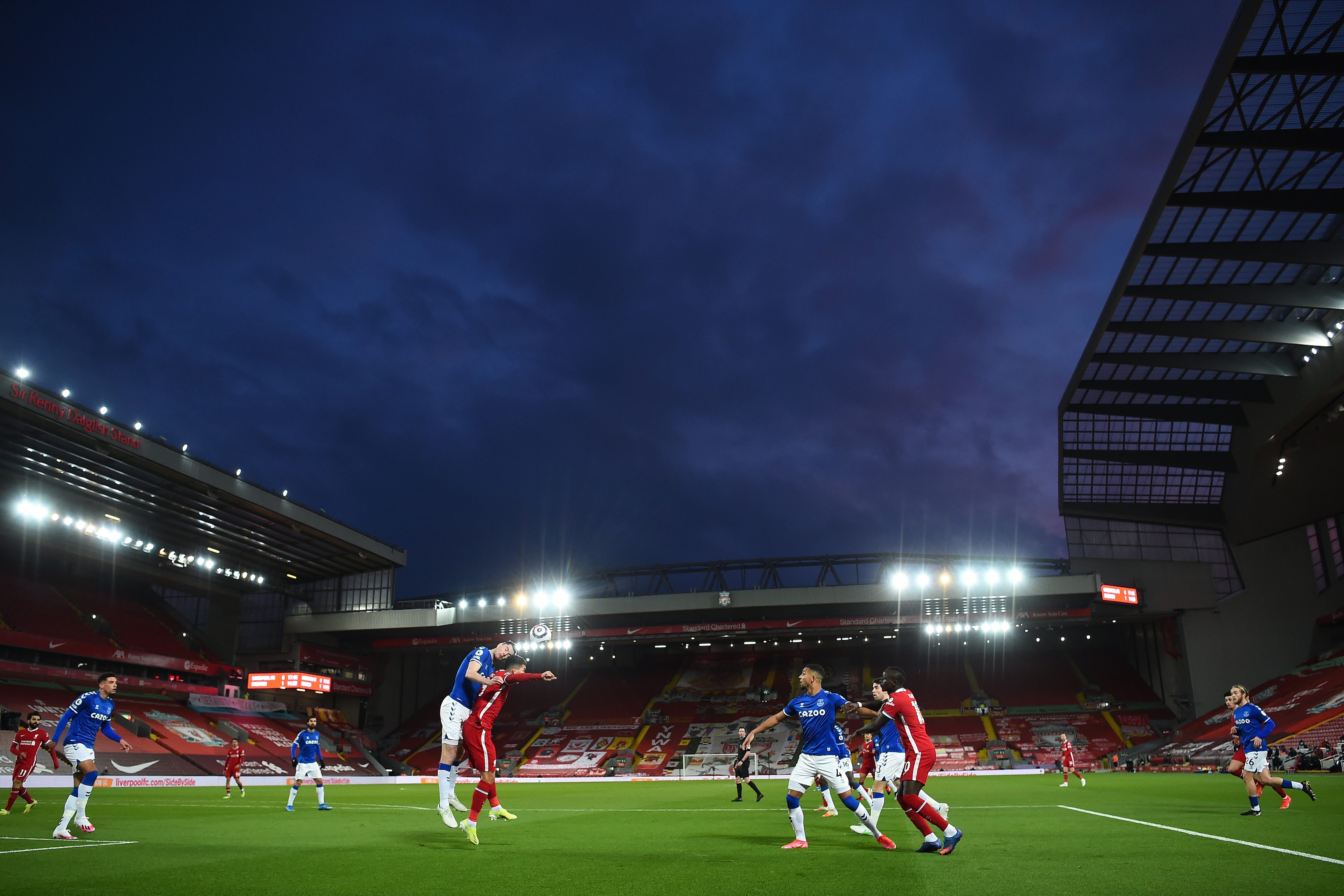 Liverpool and Everton have been urged to back the recommendations of the fan-led review (Laurence Griffiths/PA).