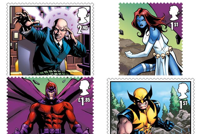 <p>Royal Mail unveils stamp collection to mark 60th anniversary of X-Men franchise</p>