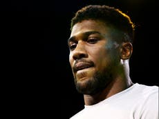 What time is Anthony Joshua’s next fight?