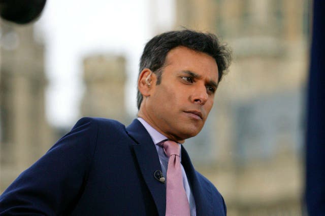 The BBC is combining its domestic and international channels to create a single 24-hour TV service, with Matthew Amroliwala among the presenters (Ian West/PA)