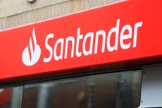 Santander braces for 10% plunge in house prices and rising borrower defaults