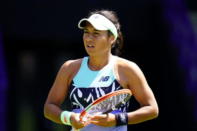 Heather Watson reached the last eight in Thailand (Adam Davy/PA)