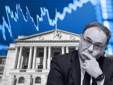 Interest rates – live: Bank chief under fire for bungle as rates set to rise for 13th time