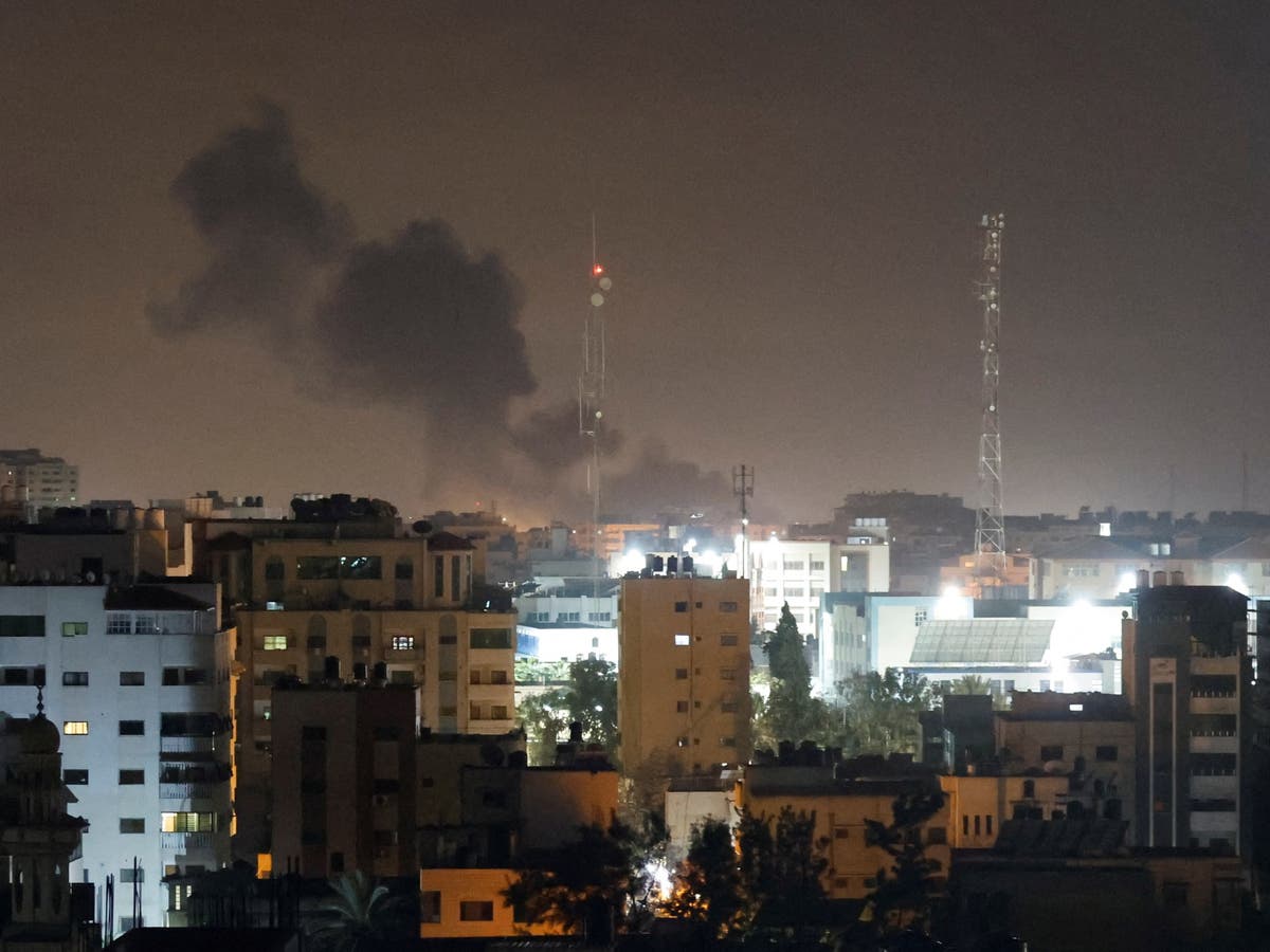 Israel carries out airstrikes on Gaza after Palestinian rocket fire