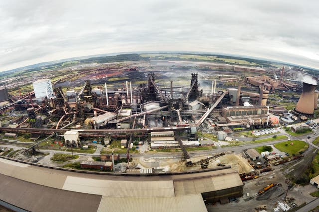 Hundreds of jobs could be lost at the British Steel steelworks in Scunthorpe (Danny Lawson/PA)