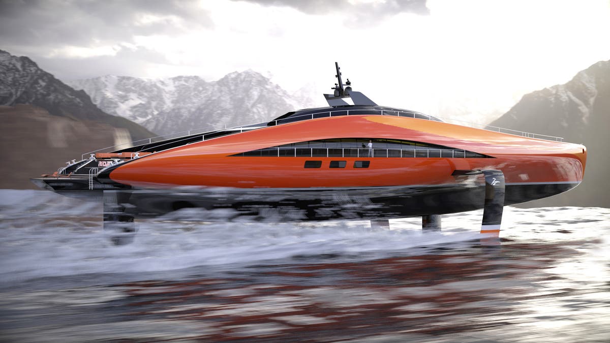 New £70m ‘flying’ superyacht design revealed