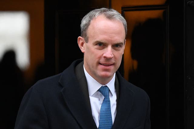 <p>Raab launched an abusive attack on me</p>