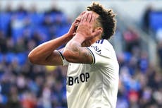Leeds suffer Rodrigo blow as extent of ankle injury revealed 