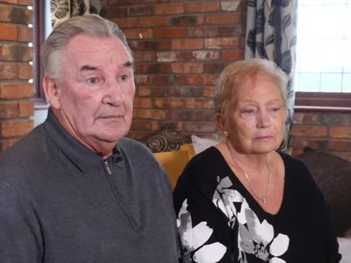 Ms Bulley’s parents Ernest and Dot Bulley spoke about their agony as they wait for news