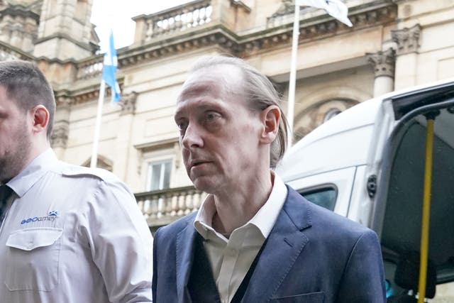 Andrew Innes denies murder and is on trial at the High Court in Edinburgh (Andrew Milligan/PA)