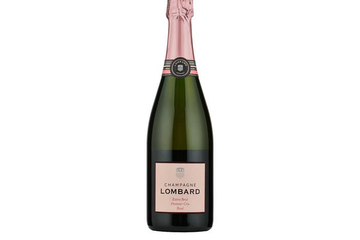 Champagne Lombard premier cru rosé extra brut NV