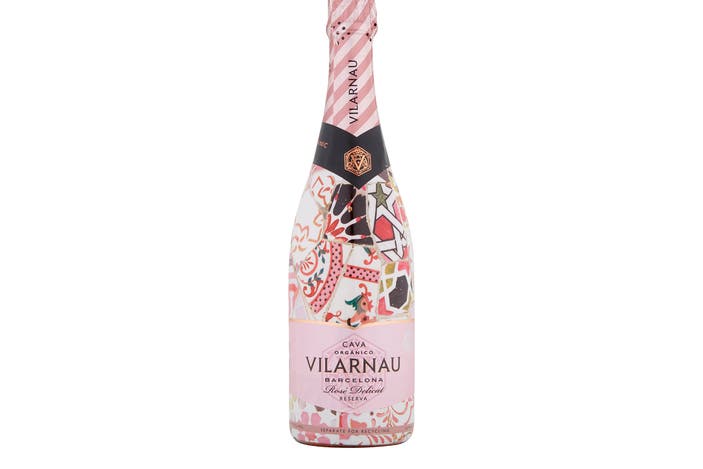 Vilarnau rosé reserve organic cava