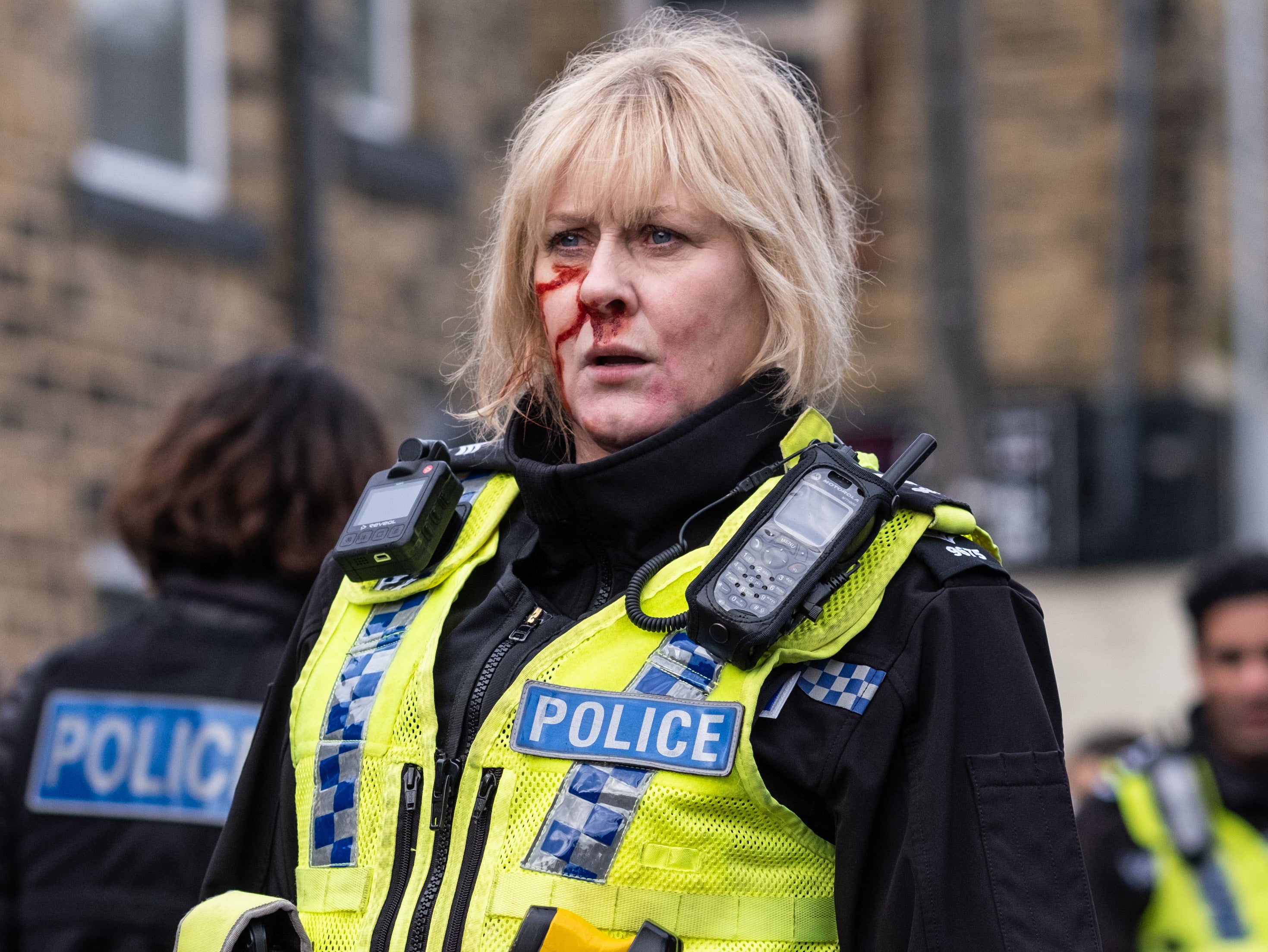‘Kiss my ample arse goodbye’: Sarah Lancashire as Catherine Cawood, the best swearer on television
