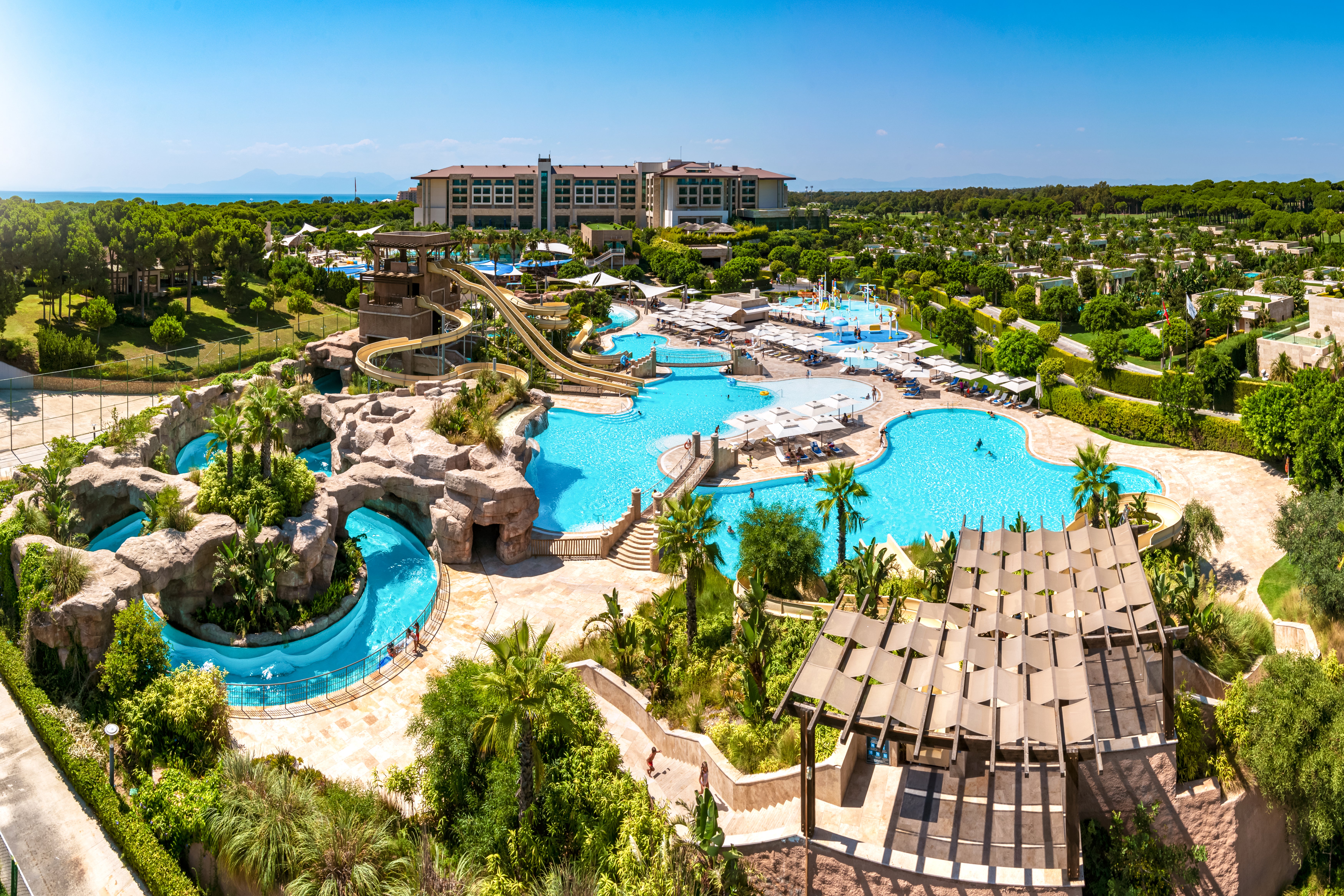 Enjoy golf rounds and stunning surrounds at the five-star Regnum Carya hotel