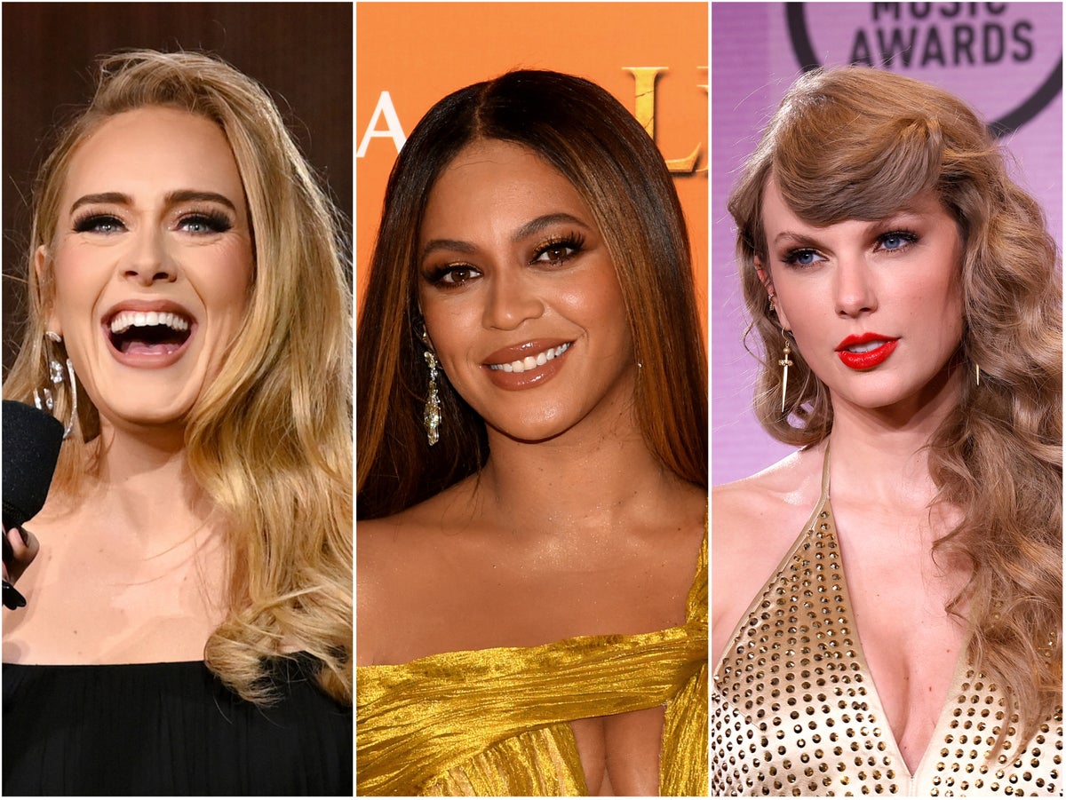 Adele, Beyoncé and Taylor Swift’s possible wins at the 2023 Grammy Awards could shatter records