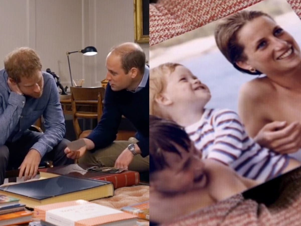 Harry and William recall being ‘smothered’ by Diana’s love in resurfaced clip
