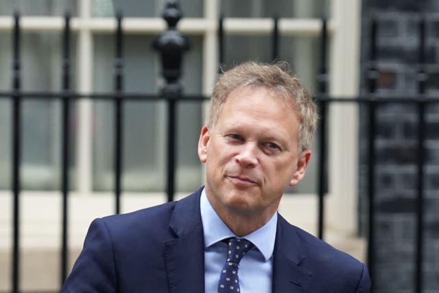 Business, Energy and Industrial Strategy Secretary Grant Shapps leaving Downing Street (Stefan Rousseau/PA)