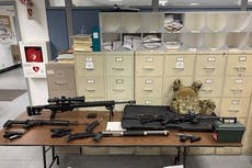 LA police prevent possible mass shooting and seize weapons cache in apartment raid