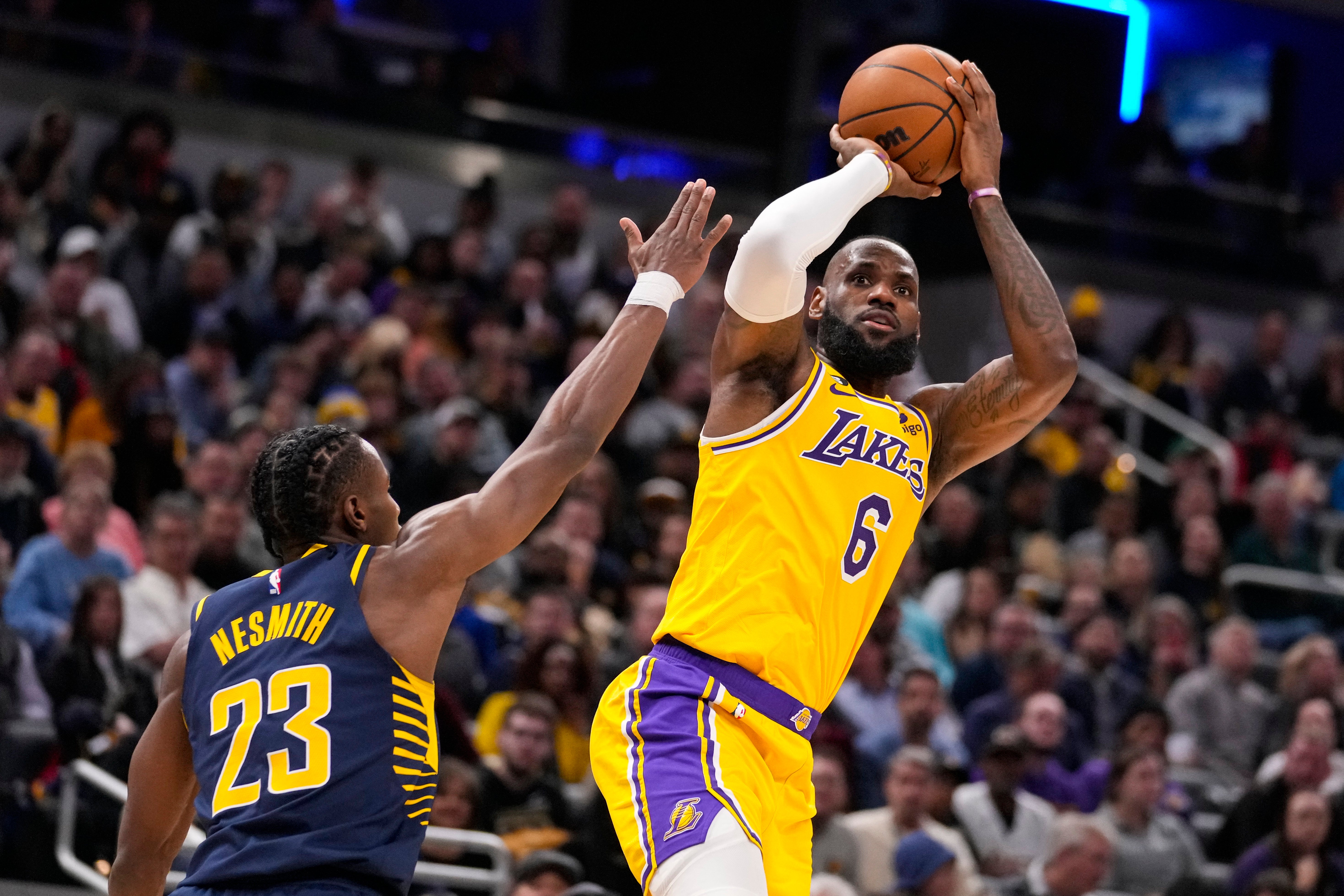 As James nears record, Tuesdays Lakers game moved to TNT The Independent