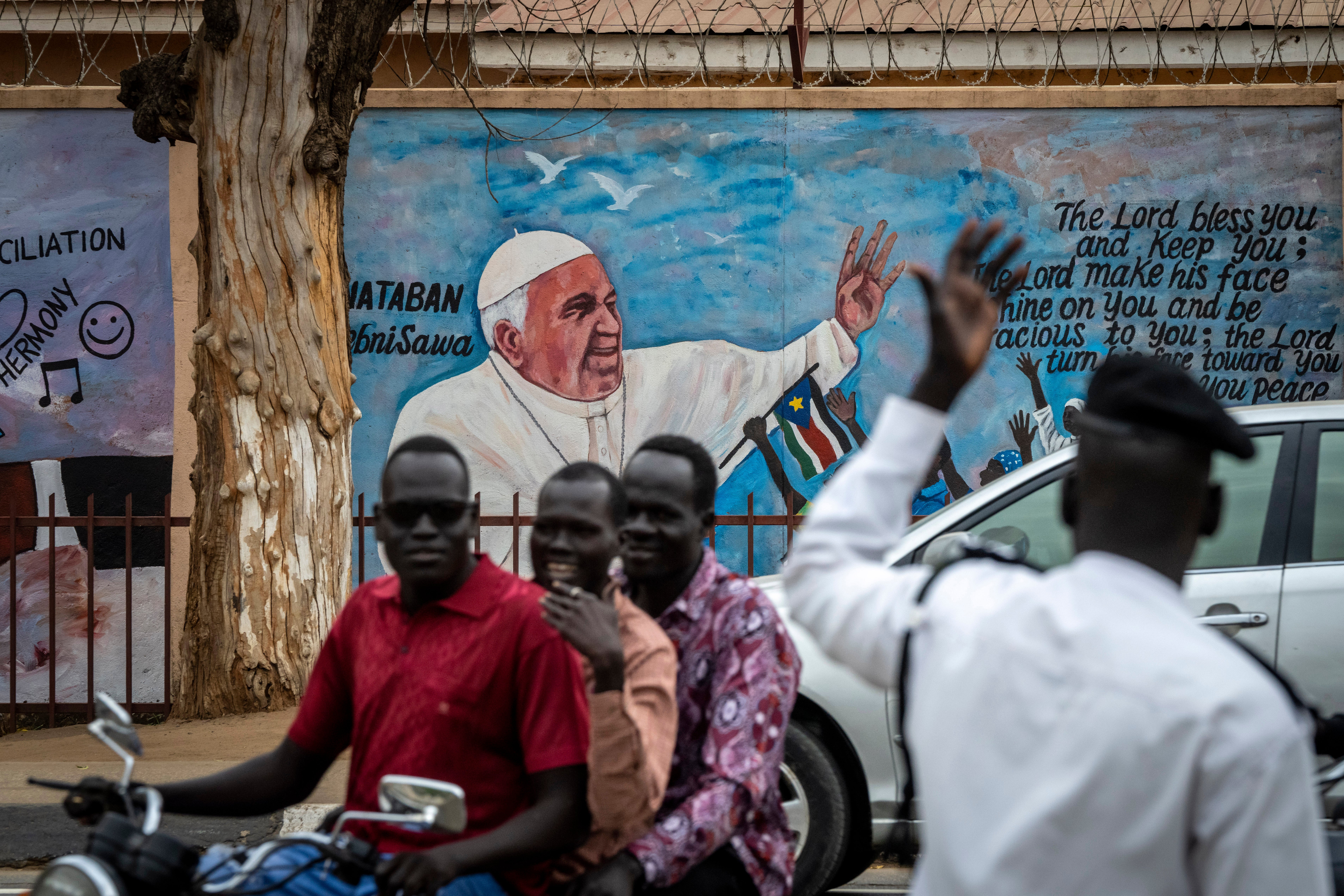 South Sudan Pope
